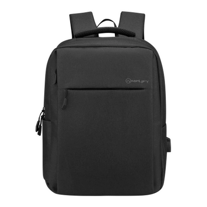 Amplify Cuba 15.6" Laptop Backpack Black - Guards On Duty Shop & Security Guards