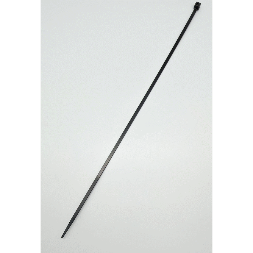 Ellies Cable Tie 4.8mm X 400mm -  100 PACK SIZE - BK