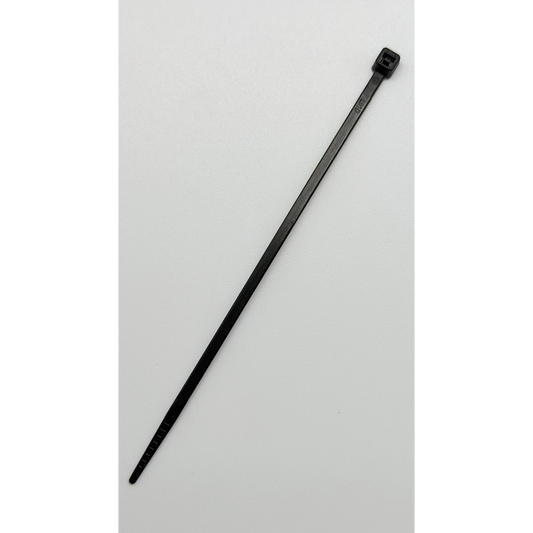 Ellies Cable Tie 2.5mm X 100mm -  20 PACK SIZE - BK