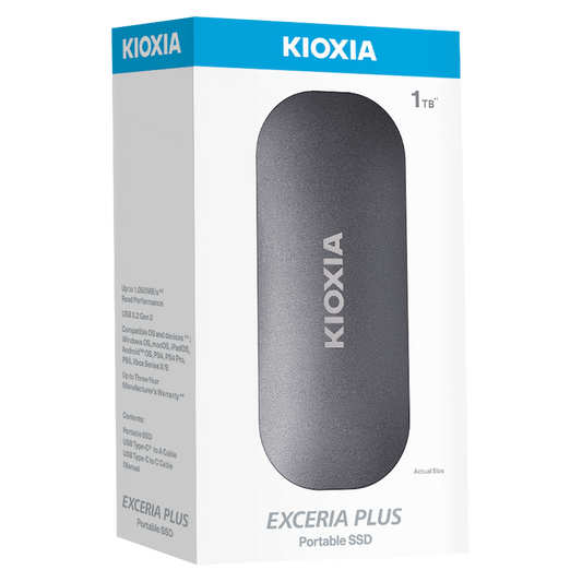 Kioxia Exceria Plus 1tb Portable SSD