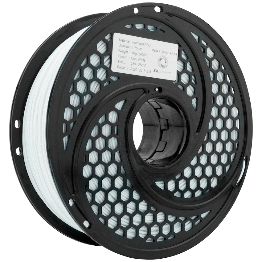 SA Filament ABS Premium Filament 1kg - Cool White