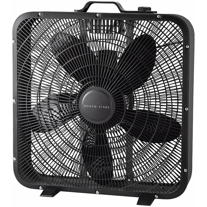 Boden Stark 50cm Box Fan - Black - Guards On Duty Shop & Security Guards