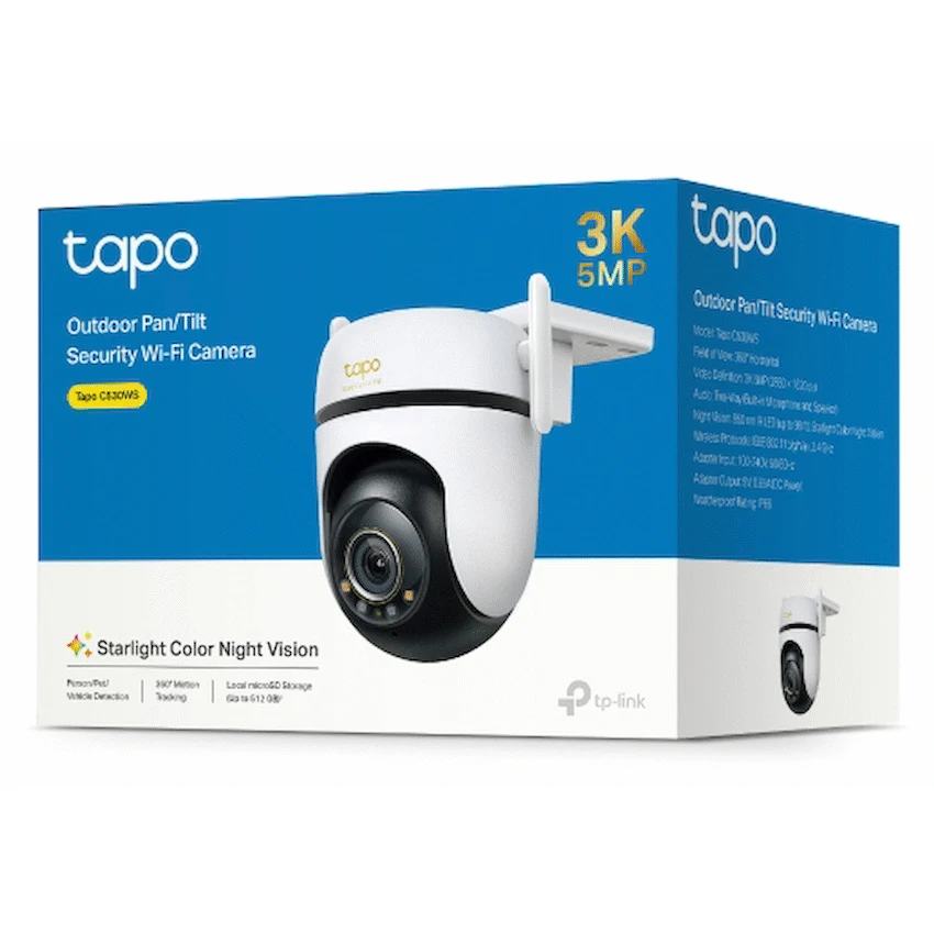 Tapo TP-Link Tapo C530WS Outdoor Pan/Tilt Security Wi-Fi Camera