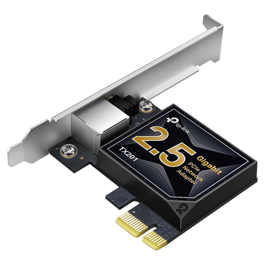 TX201 2.5 Gigabit PCIe Network Adapter