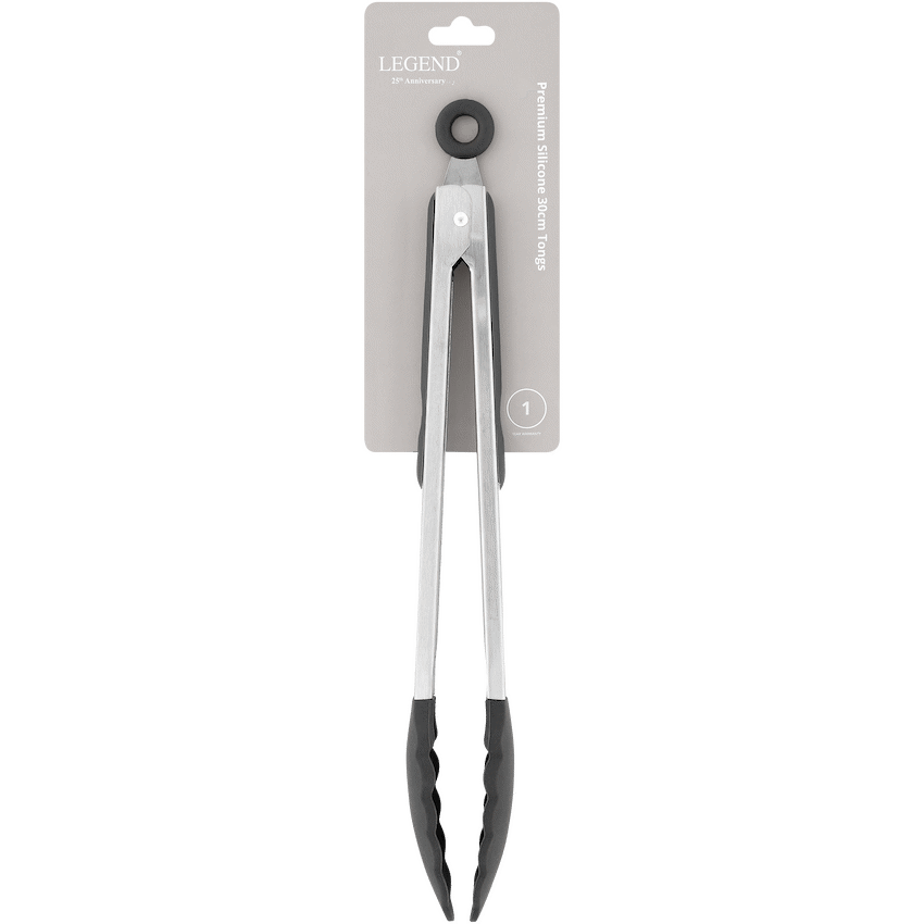 Legend Premium Silicone Tongs 30cm