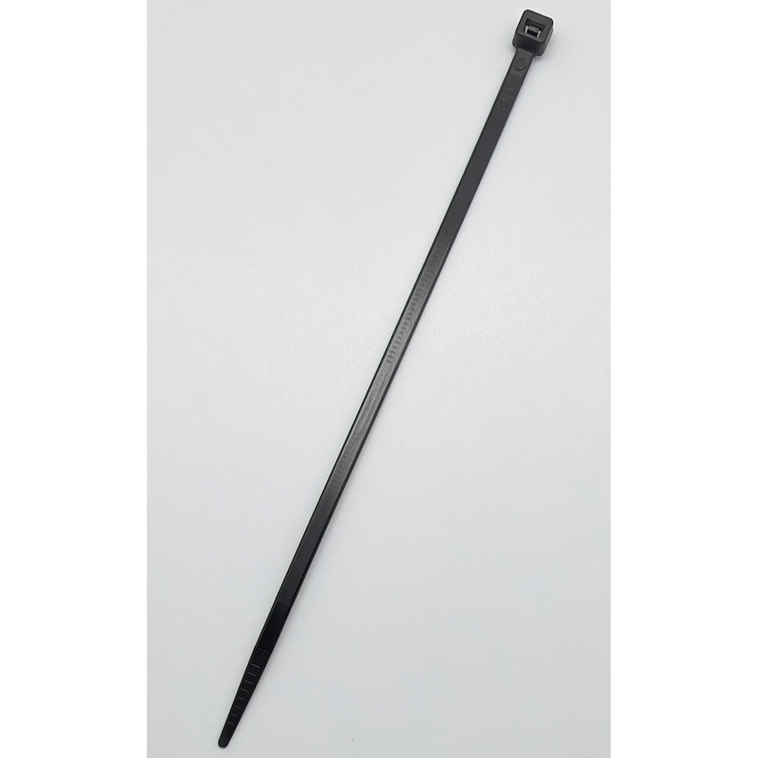 Ellies Cable Tie 3.6mm X 150mm - 50 PACK SIZE - BK