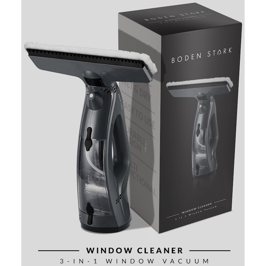 Boden Stark 3-in-1 Window Vacuum Cleaner - Guards On Duty Shop & Security Guards
