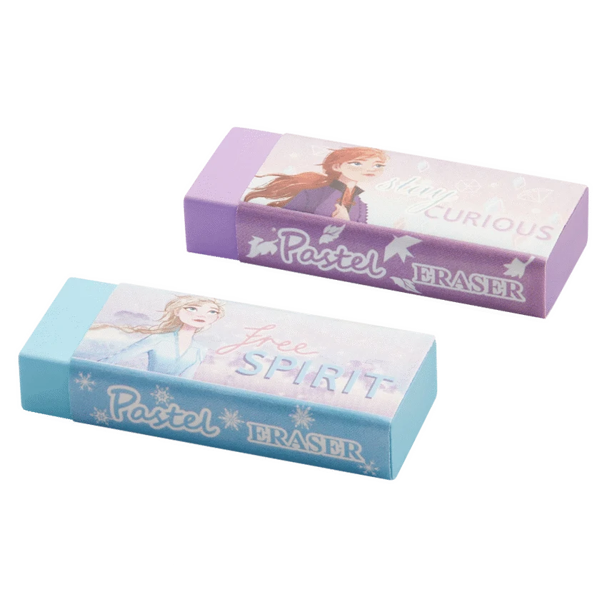 Frozen 2 Pastel Colour Erasers - Multi - Guards On Duty Shop & Security Guards