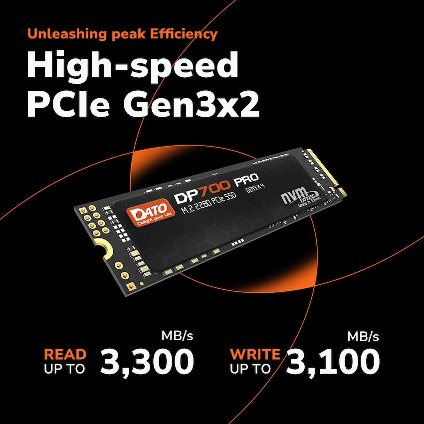 DATO DP700PRO NVME M.2 2280 - 256gb - Guards On Duty Shop & Security Guards