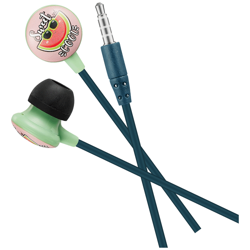 Volkano Kiddies Series Earphones with Keychain - Watermelon2