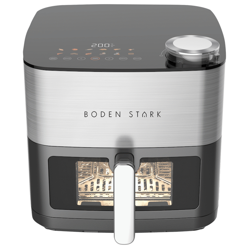 Boden Stark 8l Dual Element Air Fryer with Steaming Function