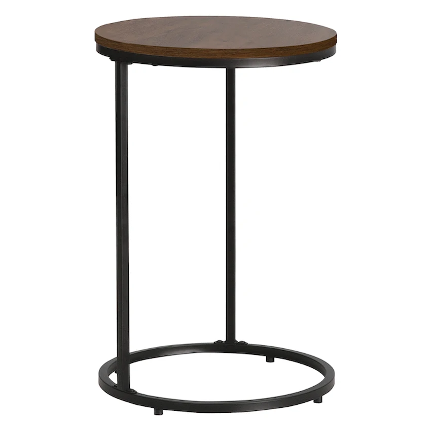 Everfurn Nordic Side Table Mahogany