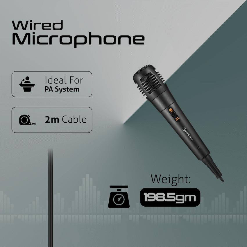 Amplify Wired Mic - Guards On Duty Shop & Security Guards
