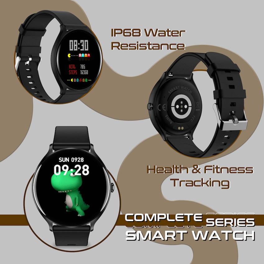Amplify Compete Series Smart Watch - Black - Guards On Duty Shop & Security Guards