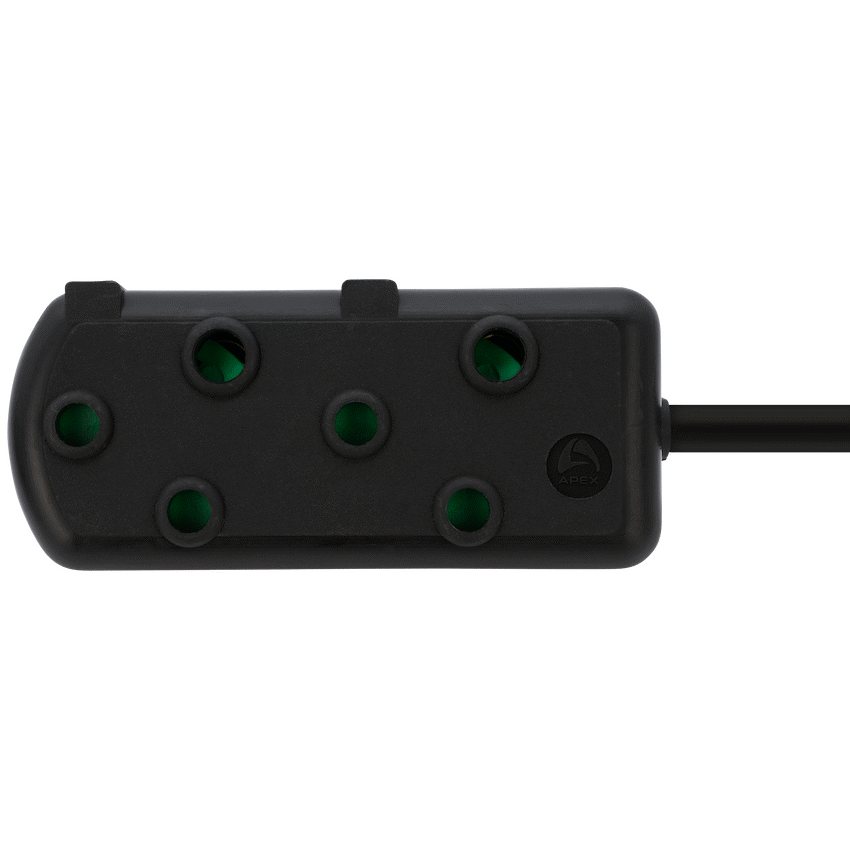 Ellies Side by Side Heavy Duty Extension Lead-5M-BK
