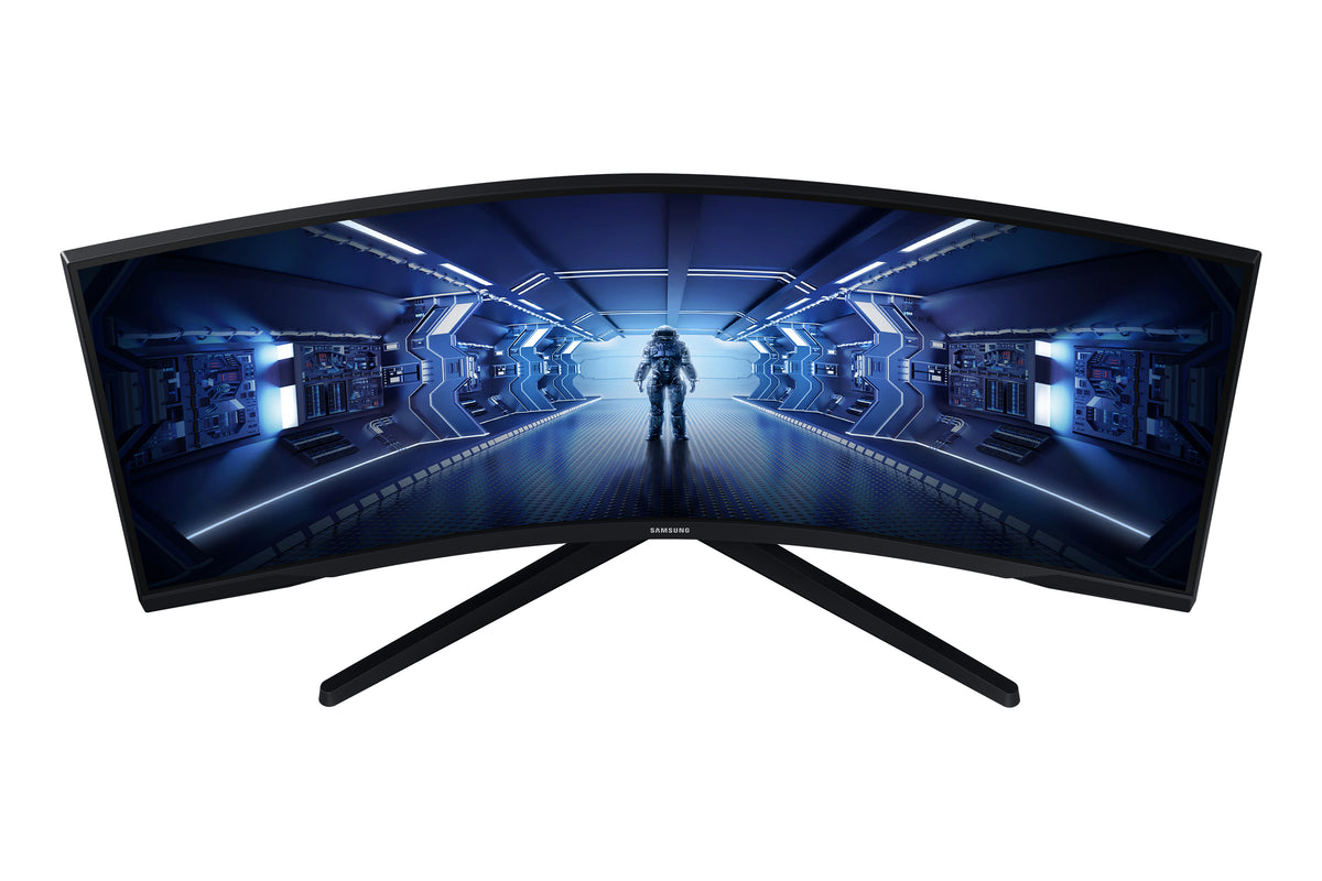 Samsung LC34G55TWW 34'' Odyssey G5 Ultra WQHD Curved Monitor; 21:9; 1000R; 3440X1440 Resolution; Max 165Hz; 2500:1 Static; 1ms (