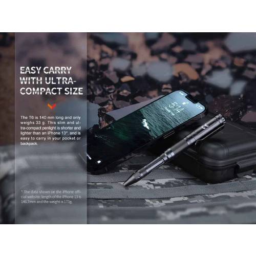 Fenix T6 Flashlight (Blue)