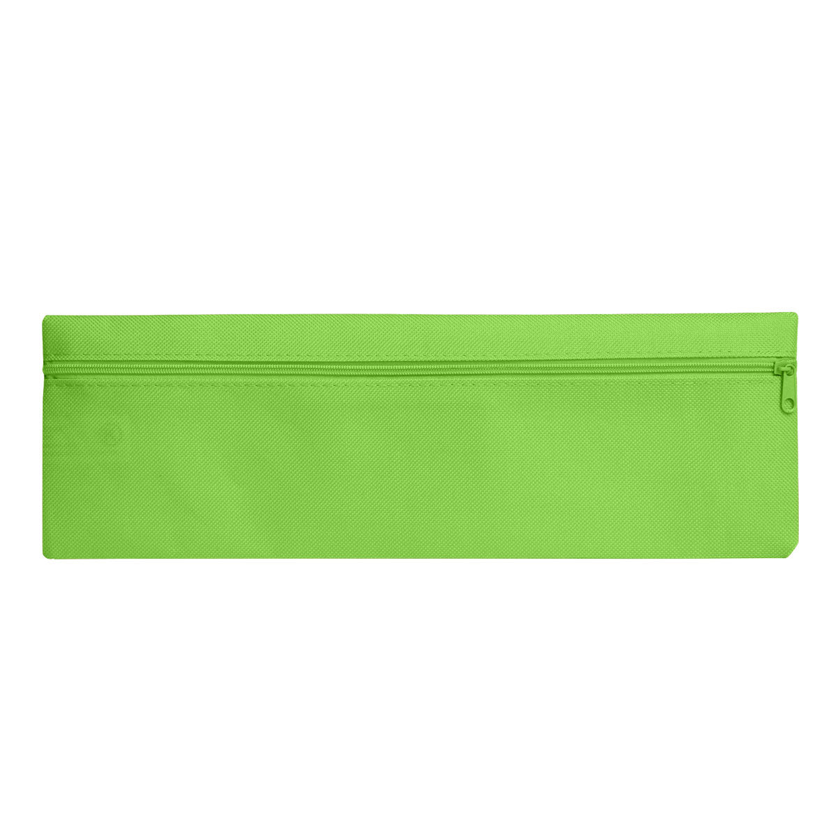 30cm Zip & Scribble Pencil Case - Lime