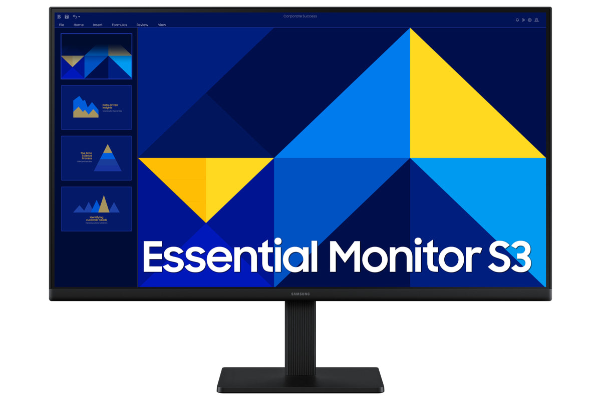 SAMSUNG LS27D300GA 27'' FHD IPS Monitor; Borderless Design; 16:9; 1000:1; 1920 X 1080; Max 100Hz; 5GTG ms; 178°/178° viewing ang
