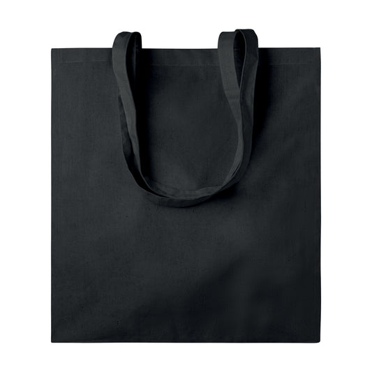 Cotton Colour Shopper - Black