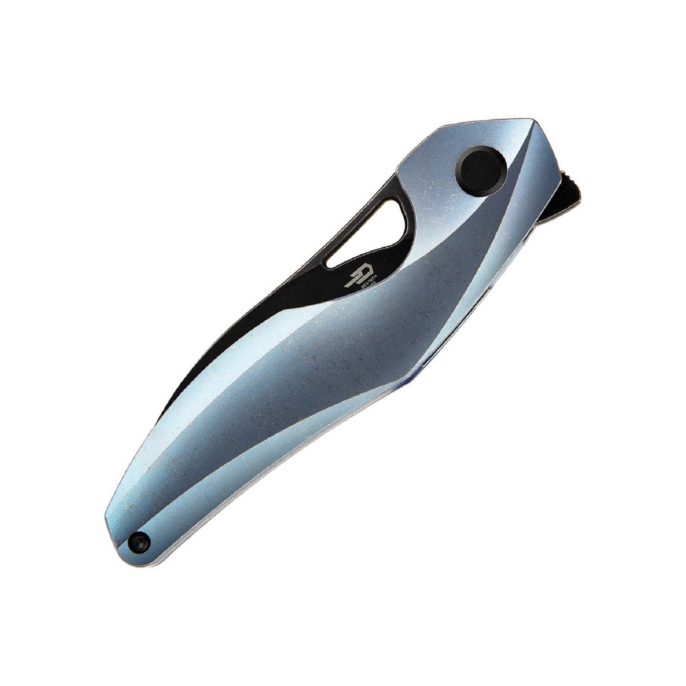 BESTECH BT2003B The Reticulan Titanium Blue Handle