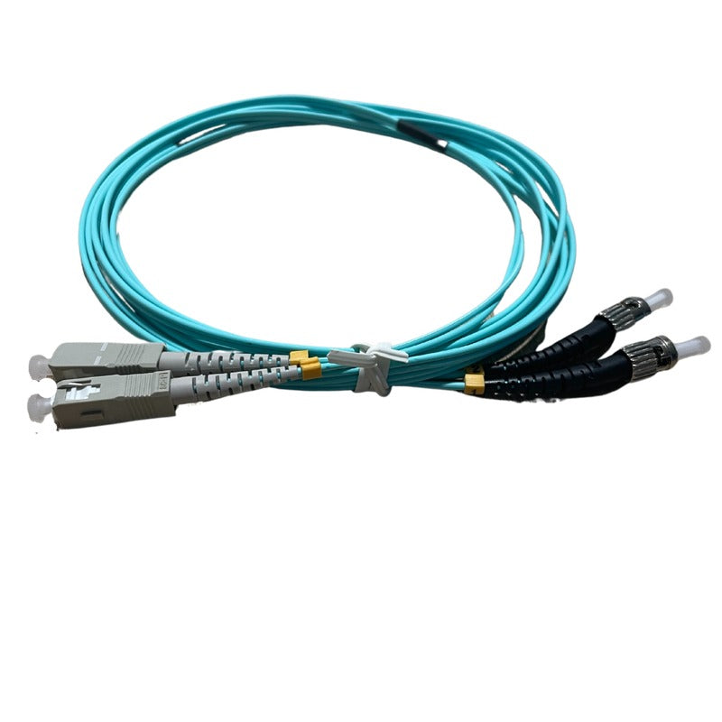 2m Fibre Patch Lead Dup Mm(50/125) Om3 St/st