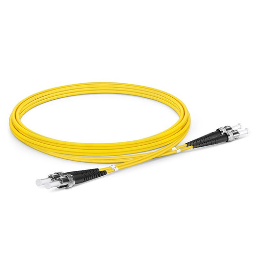 2m Fibre Patch Lead Dup Sm(09/125) St/st