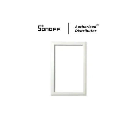 Frame for Sonoff Light Switches (White) - Guards On Duty Shop & Security Guards