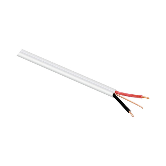 Flat Twin & Earth 1.5mm White Coil -100m — LinkQnet | Guards on Duty Shop