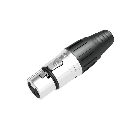 3-pin Female Metal Xlr Connector (ca502)
