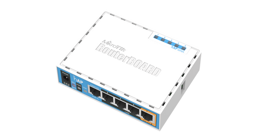 MikroTik hAP - 2.4GHz desktop Wi-Fi Router