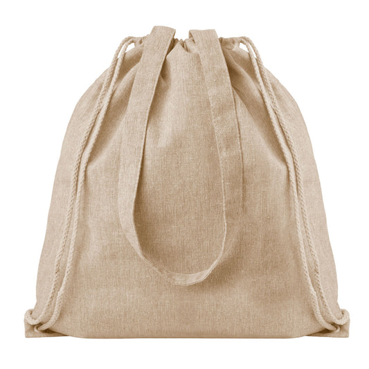 Cotton String & Shopper Bag - Beige