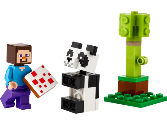 LEGO Steve and Baby Panda (Sold in Case Packs) — Set 30672 (Box of 30)