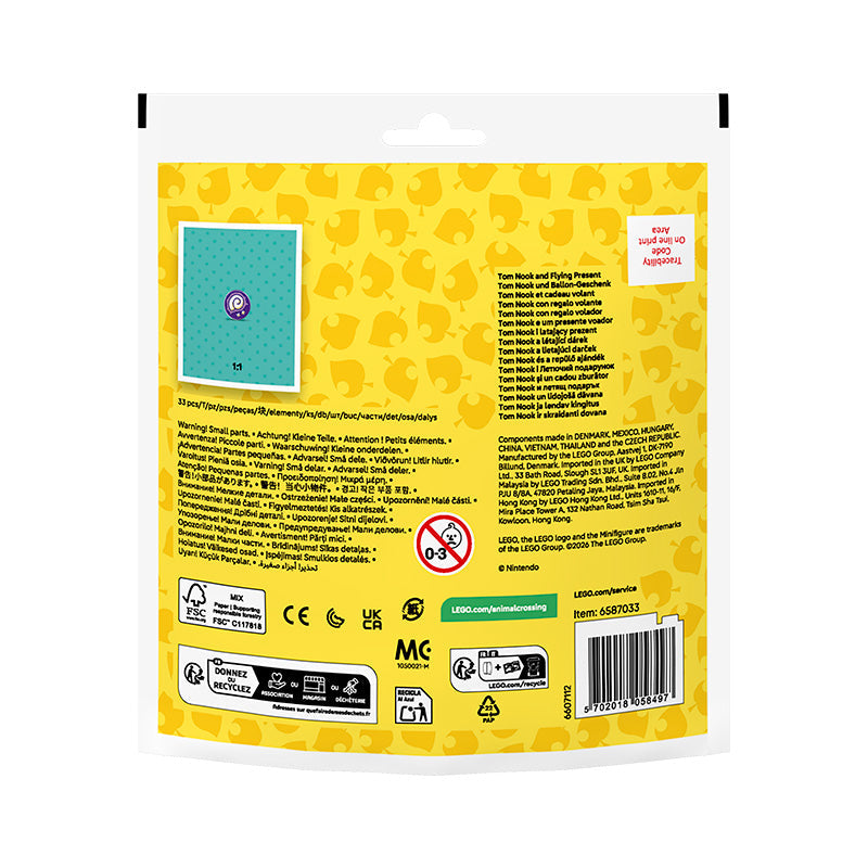 LEGO® Animal Crossing™ Tom Nook and Flying Present Recruitment Bag 30731