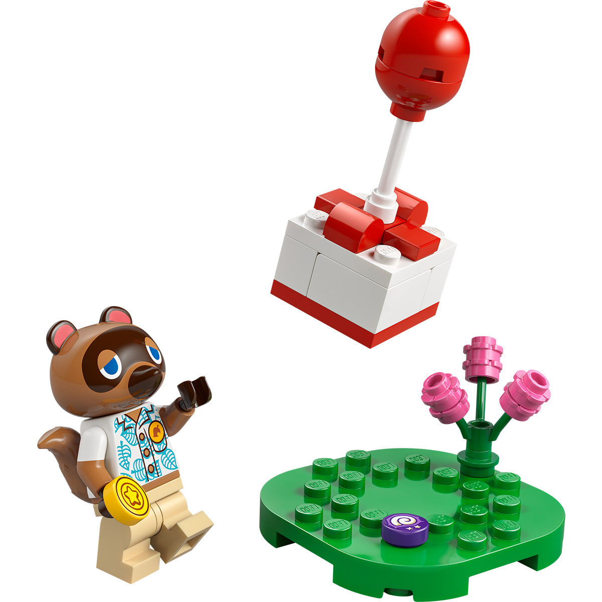 LEGO® Animal Crossing™ Tom Nook and Flying Present Recruitment Bag 30731