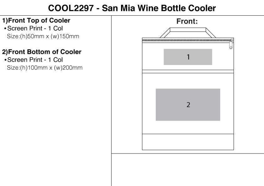 San Mia Wine Bottle Cooler