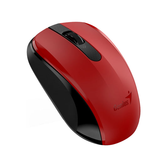 Genius 2.4ghz Wireless Silent Click Mouse Red — Genius | Guards on Duty Shop