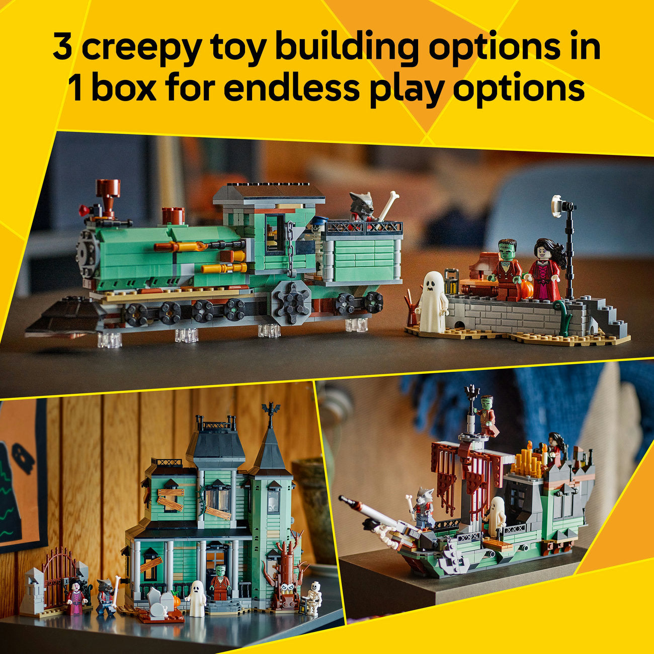 LEGO® Creator 3in1 Haunted Mansion House Building Toy 31167