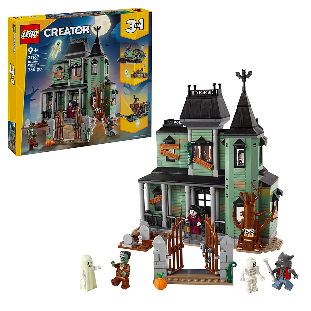 LEGO® Creator 3in1 Haunted Mansion House Building Toy 31167