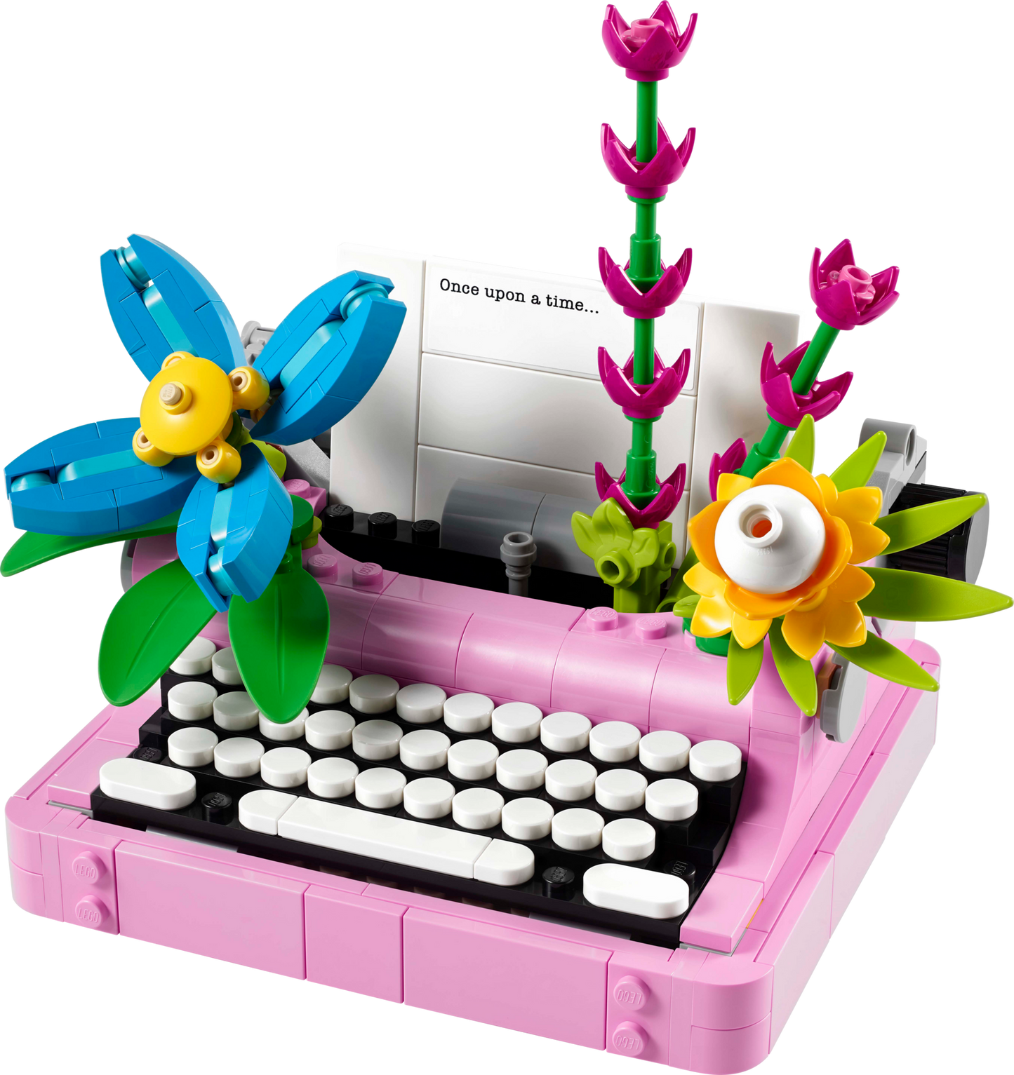 LEGO Typewriter With Flowers — Set 31169