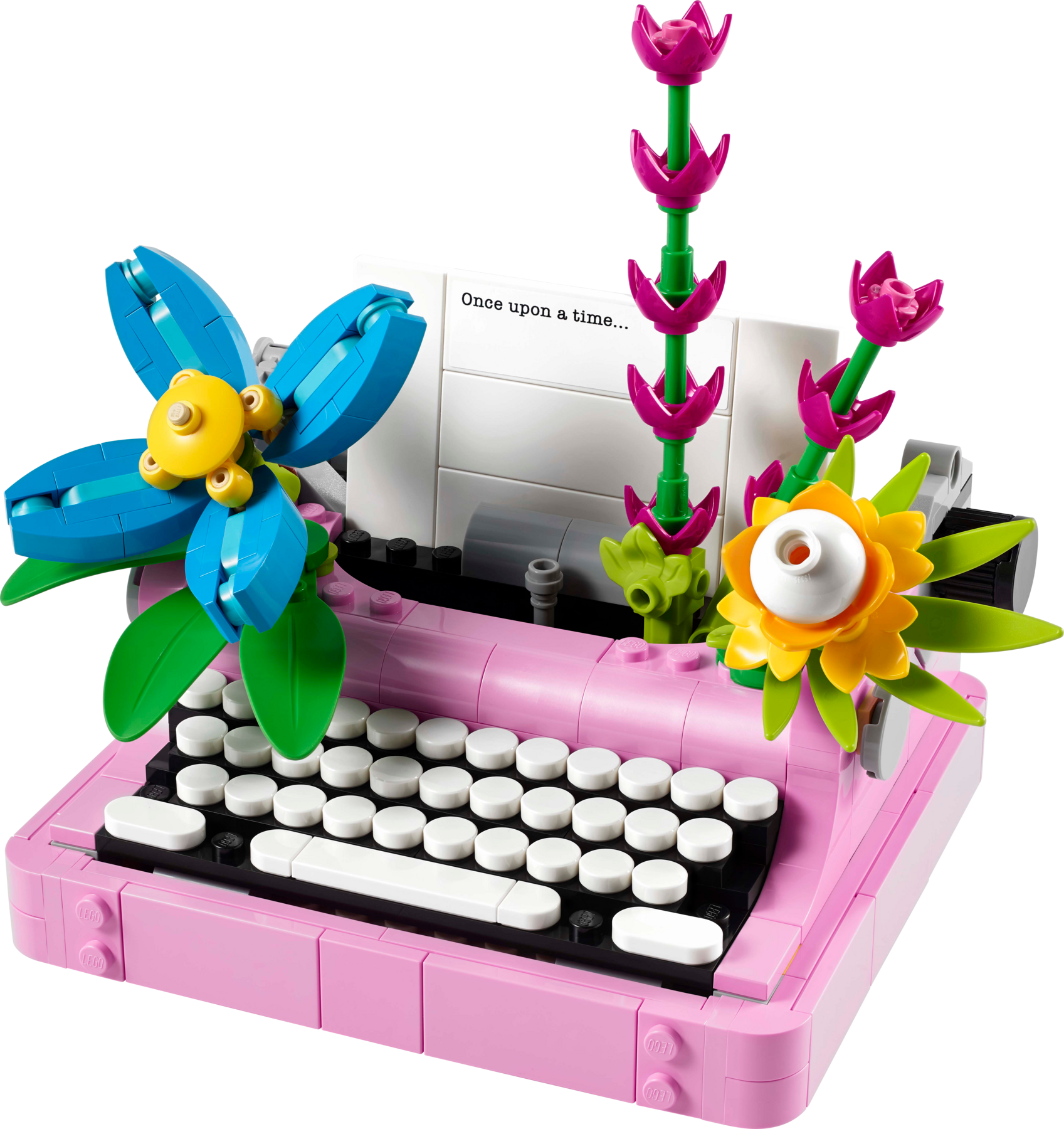 LEGO Typewriter With Flowers — Set 31169