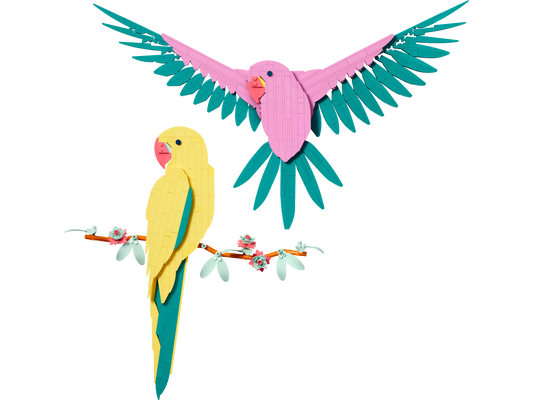 LEGO The Fauna Collection - Macaw Parrots — Set 31211