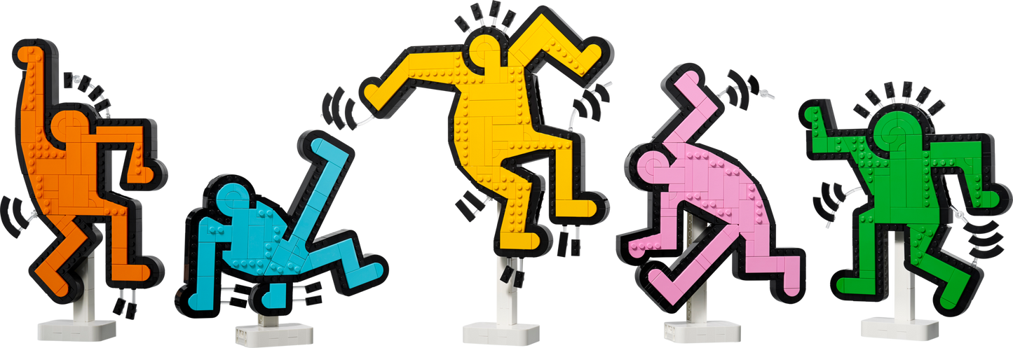 LEGO Keith Haring - Dancing Figures — Set 31216
