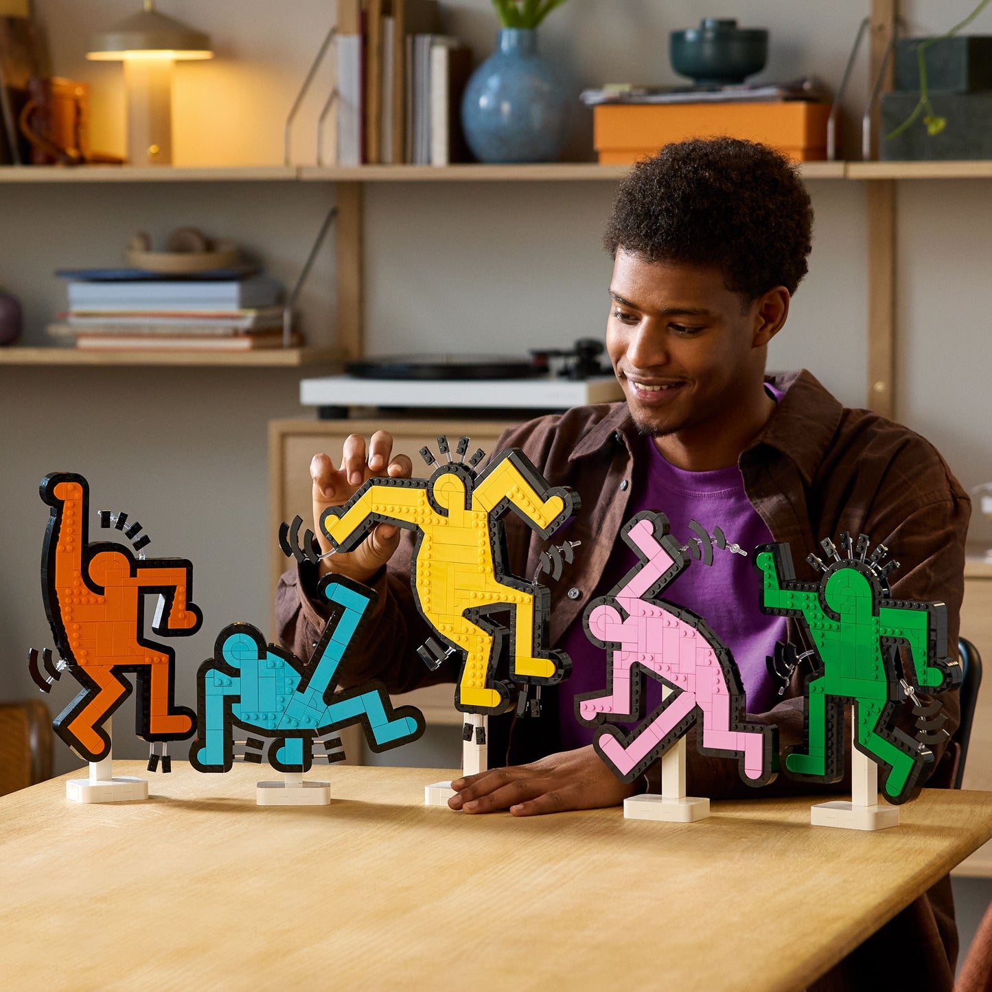 LEGO® Art Keith Haring – Dancing Figures Living Room Decor Set 31216