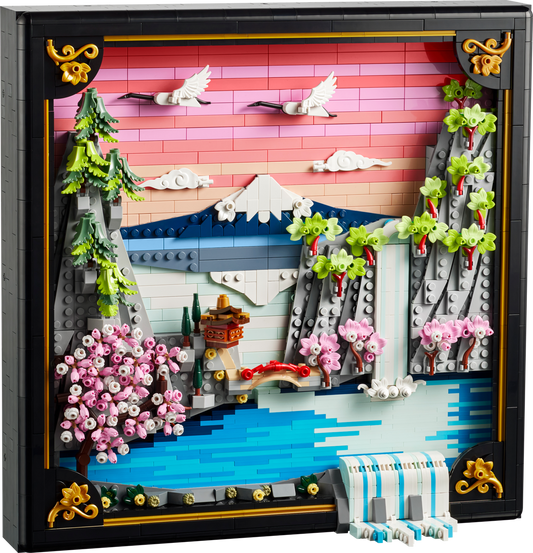 LEGO Japanese Cherry Blossom Landscape — Set 31218