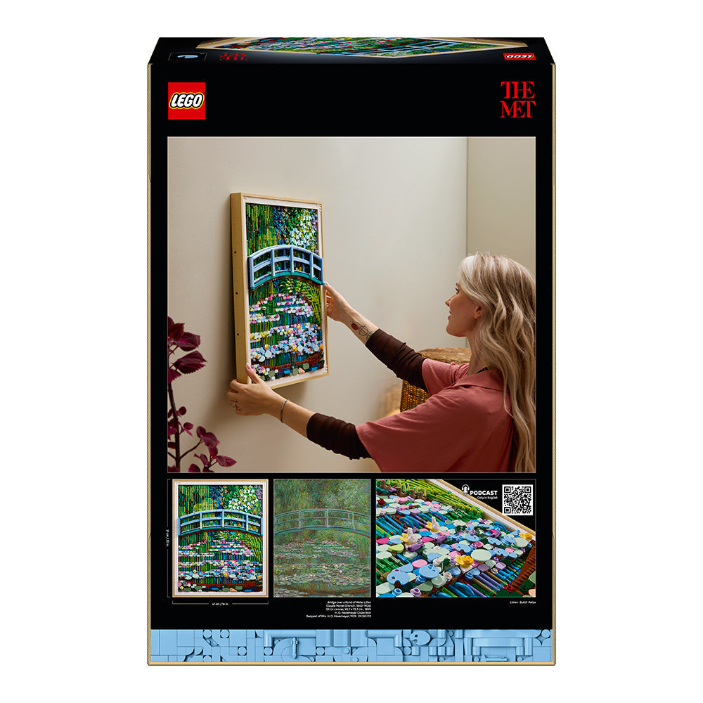 LEGO® Art Claude Monet – Bridge over a Pond of Water Lilies 31220