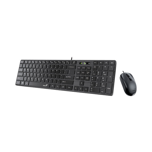 GENIUS 1.5M USB SLIM KEYBOARD AND MOUSE COMBO - Guards On Duty Shop & Security Guards