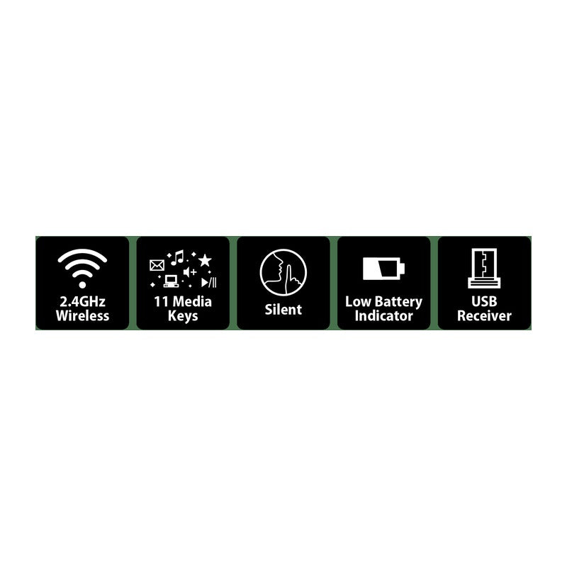 GENIUS USB KM-8206S SILENT WIRELESS COMBO KIT