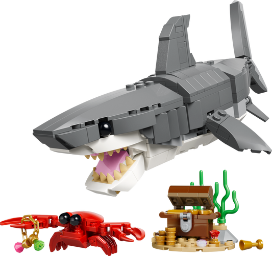 LEGO Fierce Shark With A Treasure Chest — Set 31381