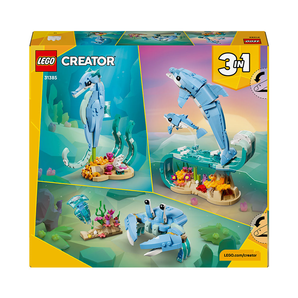 LEGO® Creator 3 in 1 Sea Animals: Beautiful Dolphins 31385